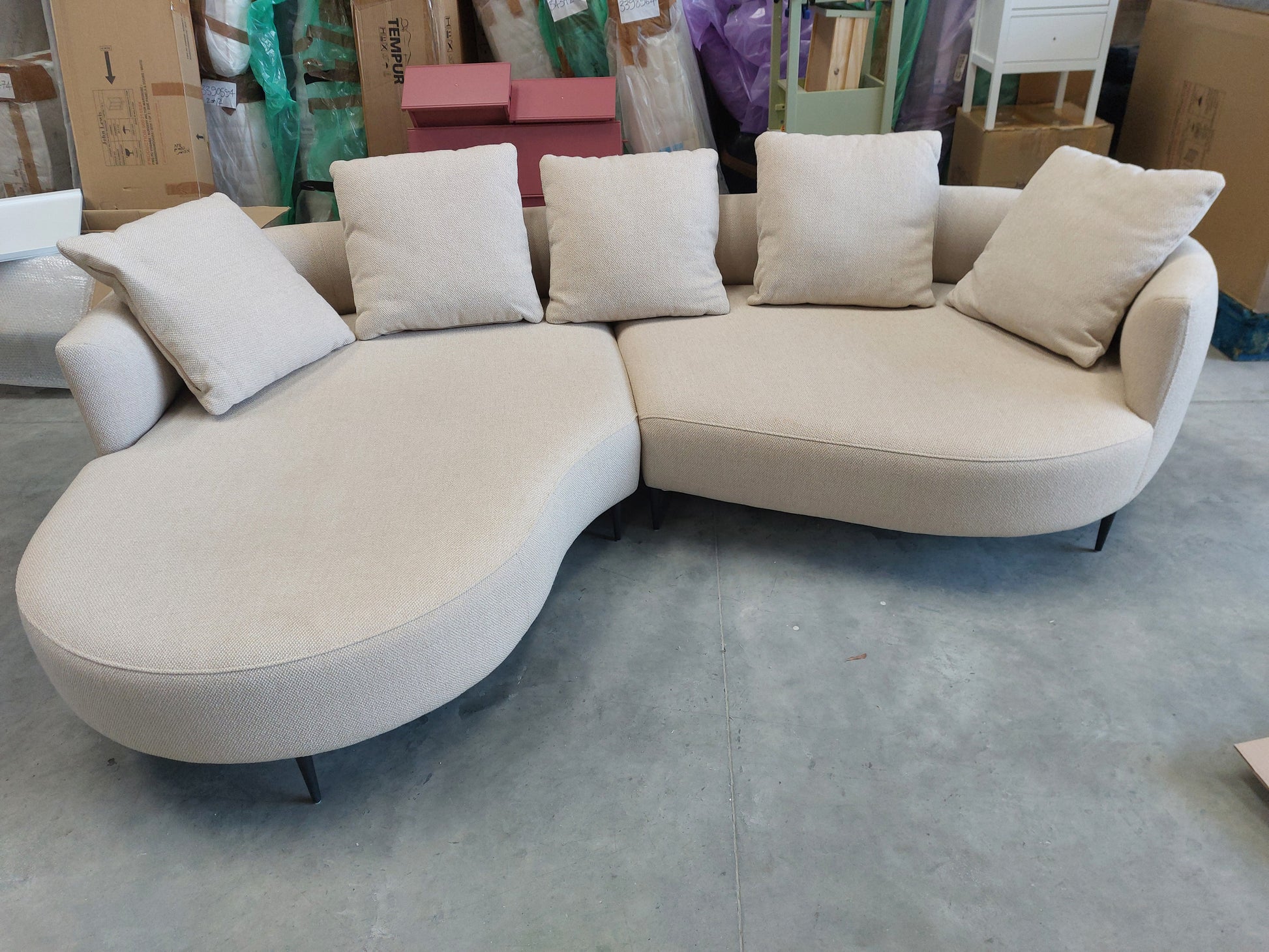 List - John Lewis Lozenge Grand 5 Seater L