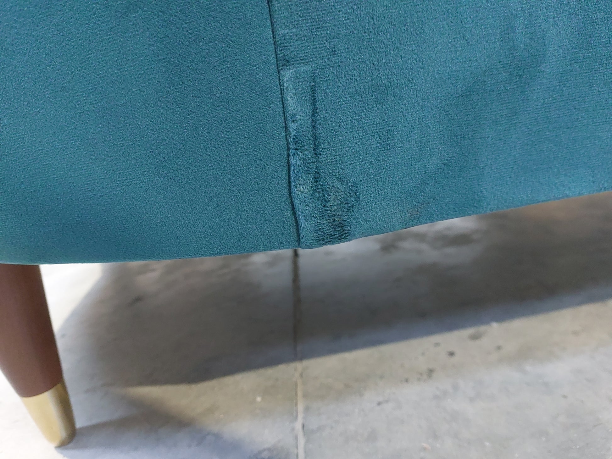 John Lewis + Swoon Radley Loveseat, Wildwood Green Velvet