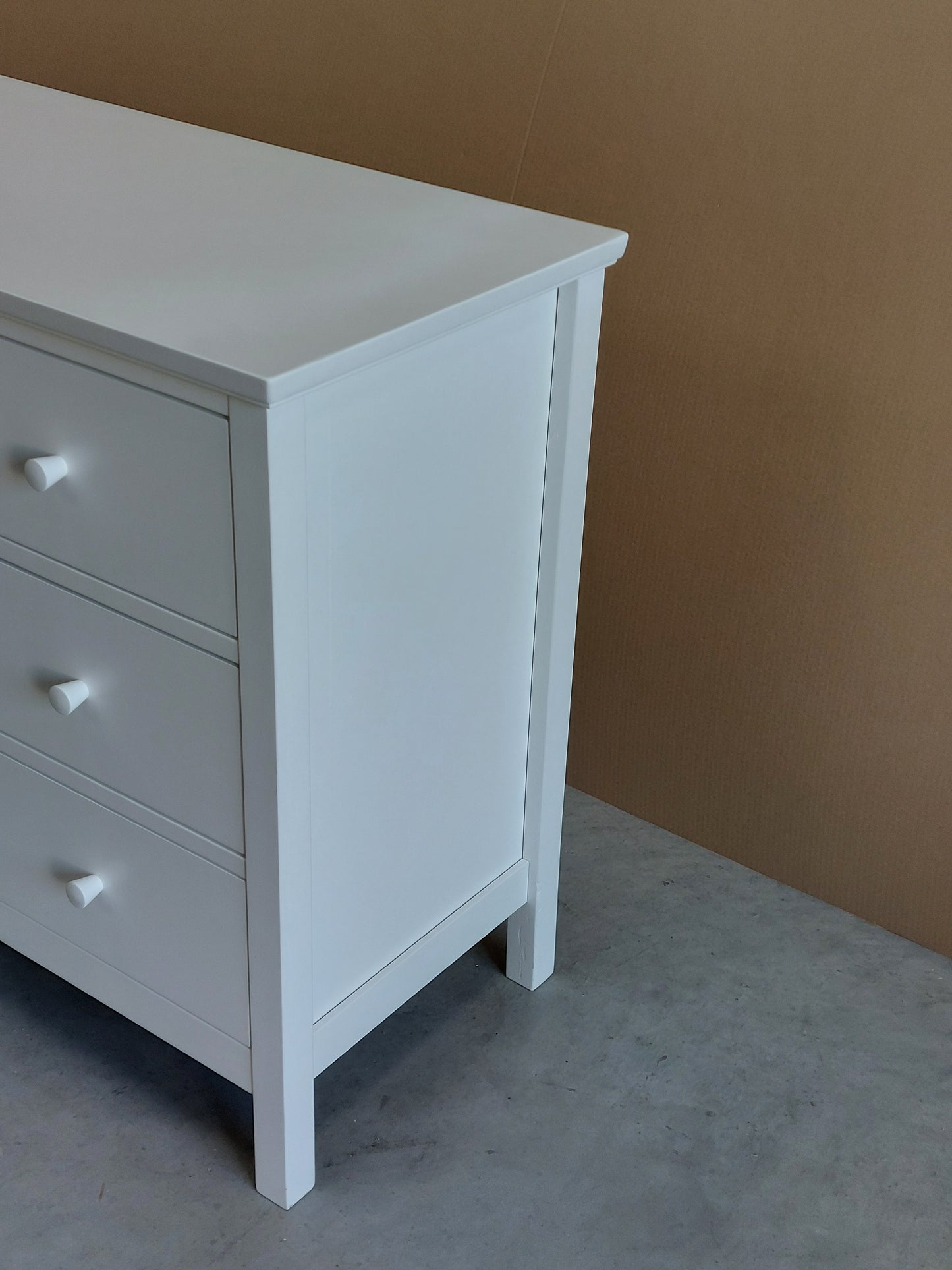 John Lewis Wilton 3 Drawer Chest White