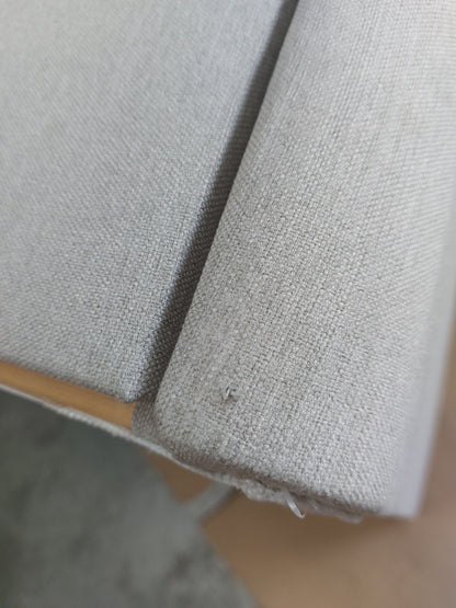John Lewis Pocket Sprung Upholstered 4 Drawer Divan Base, King Size, Cotton Effect Beige
