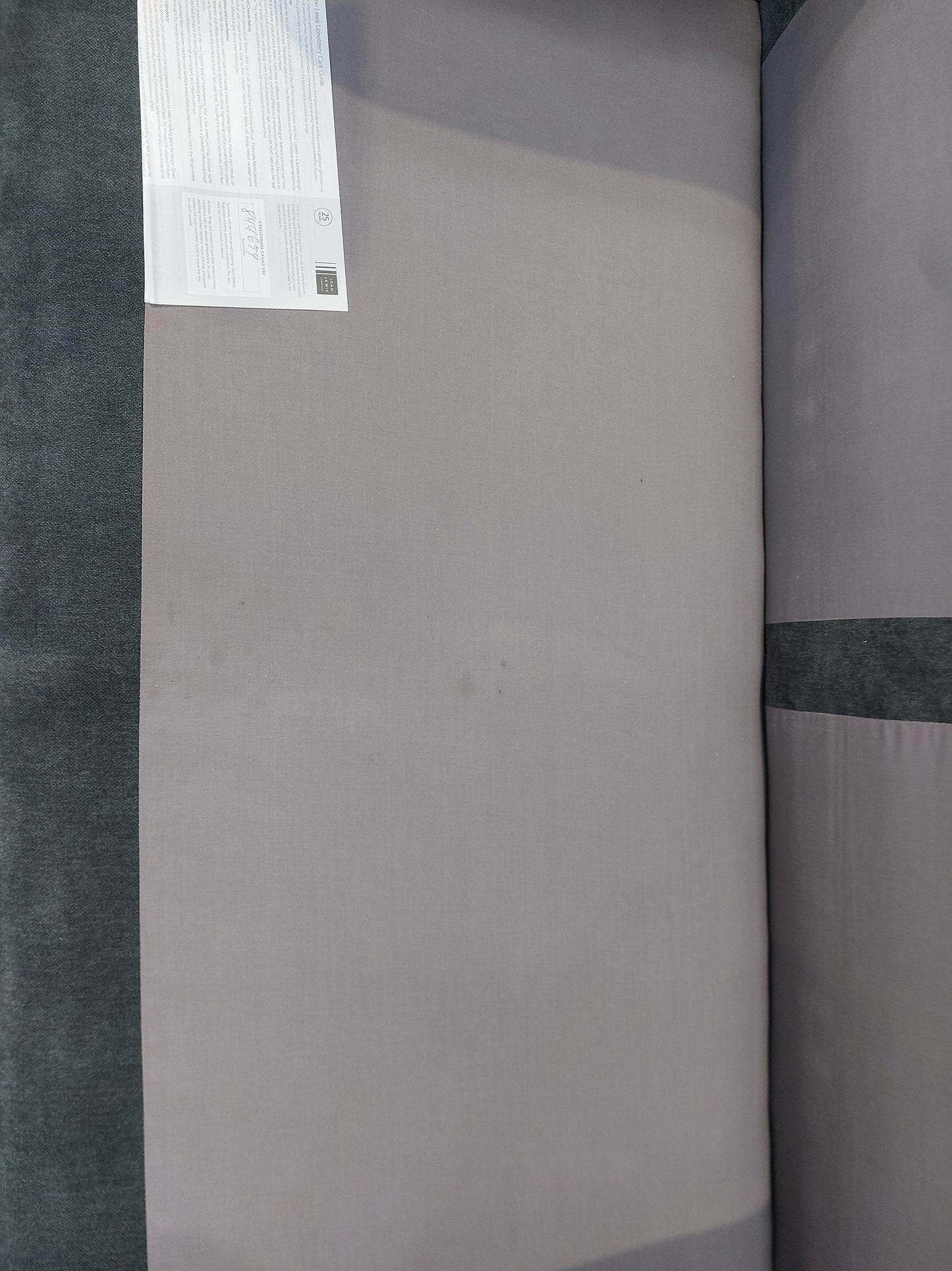 John Lewis Clover Small 2 Seater Sofa, Dark Leg, Chenille Charcoal