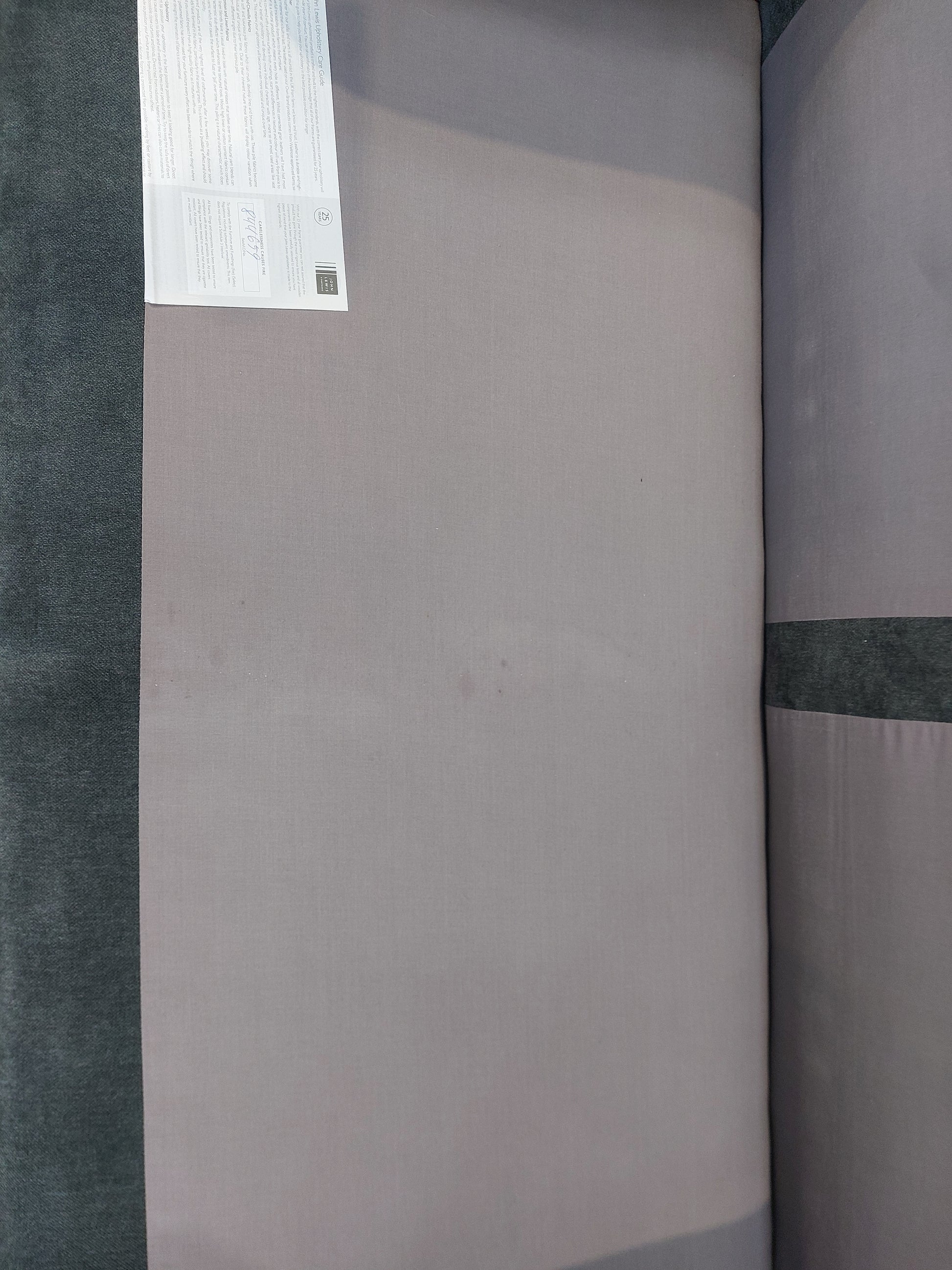 John Lewis Clover Small 2 Seater Sofa, Dark Leg, Chenille Charcoal