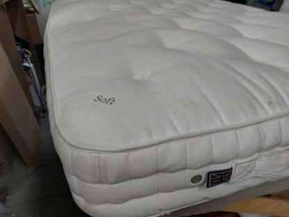 Vispring Plymouth Supreme 1200 Pocket Spring Mattress Medium & Soft Tension King Size