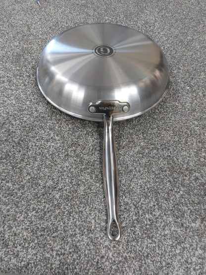GreenPan Premiere Stainless Steel Ceramic Non-Stick Frying Pan, 30cm