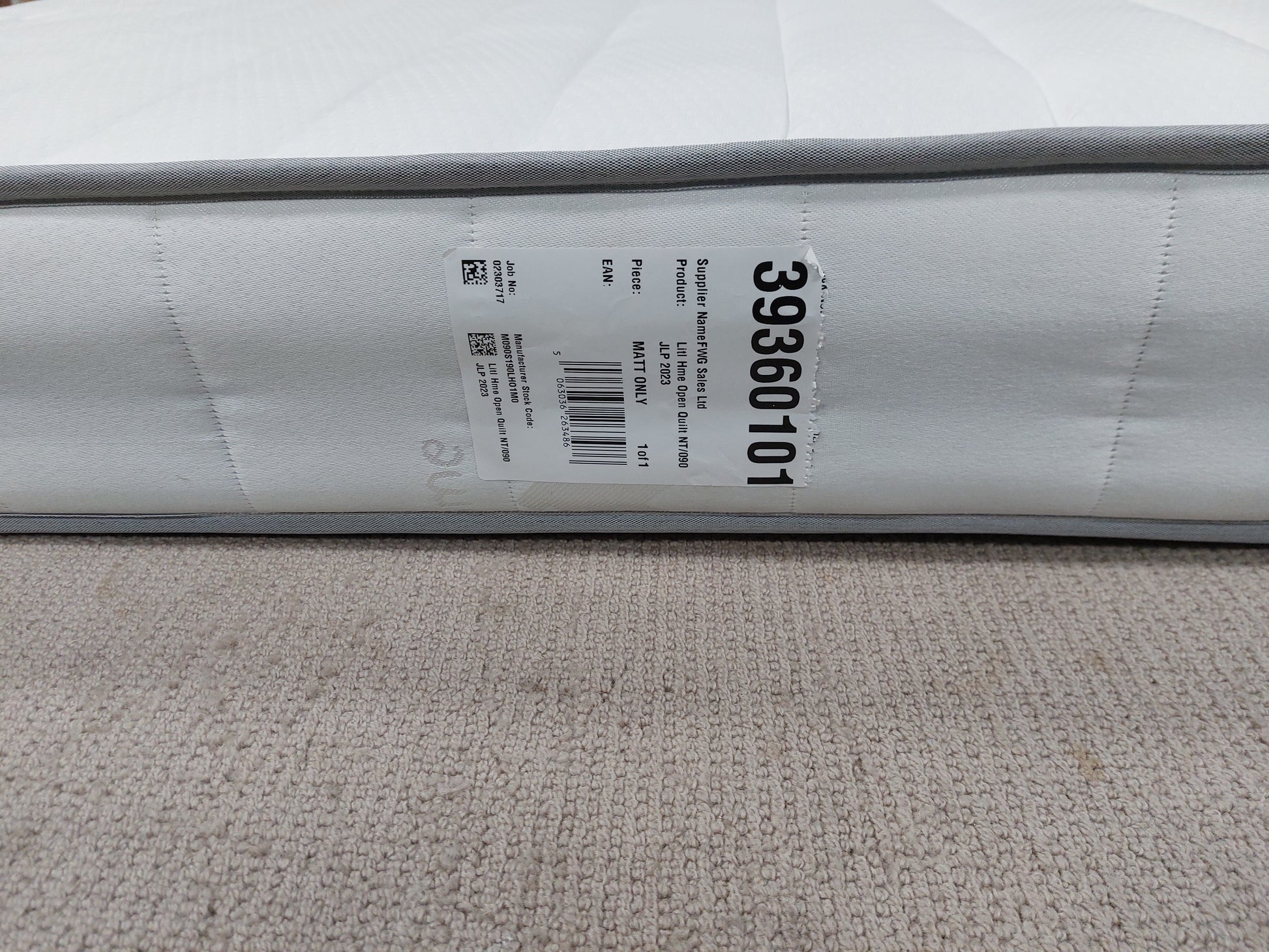 John Lewis Open Coil Spring Kids' Mattress, Medium Tension, Single