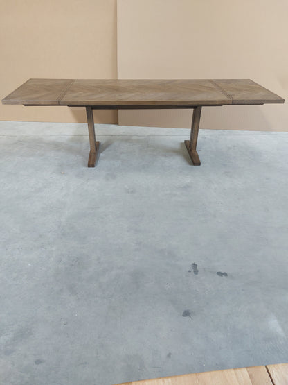 John Lewis Estate 6-10 Seater Extending Dining Table, Dark