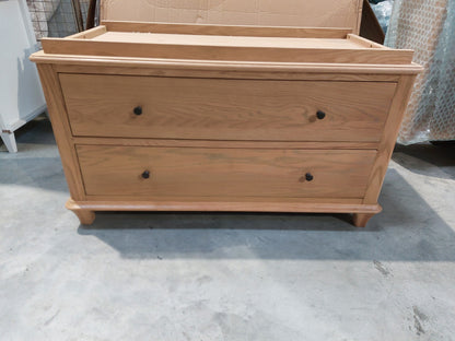 John Lewis Louis Double Wardrobe Oak