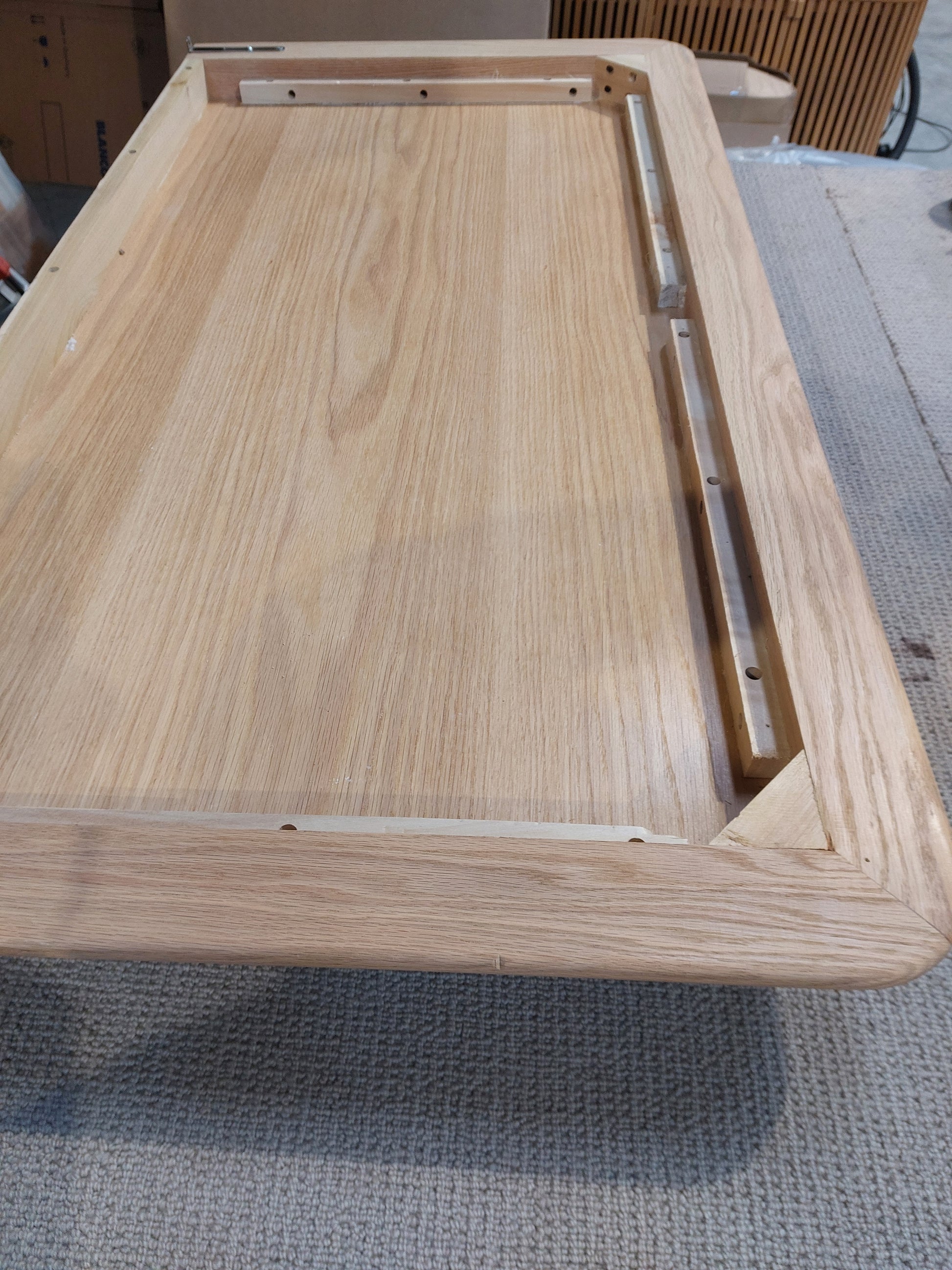 John Lewis Louis Double Wardrobe Oak