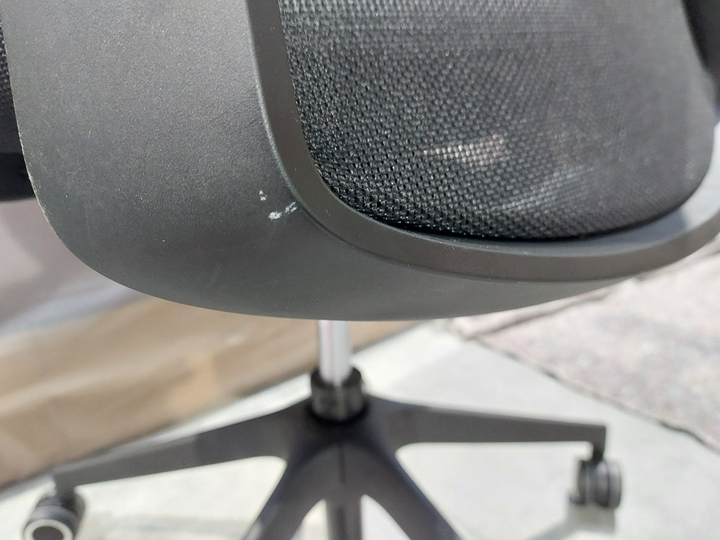 John Lewis James Mesh Office Chair, Black