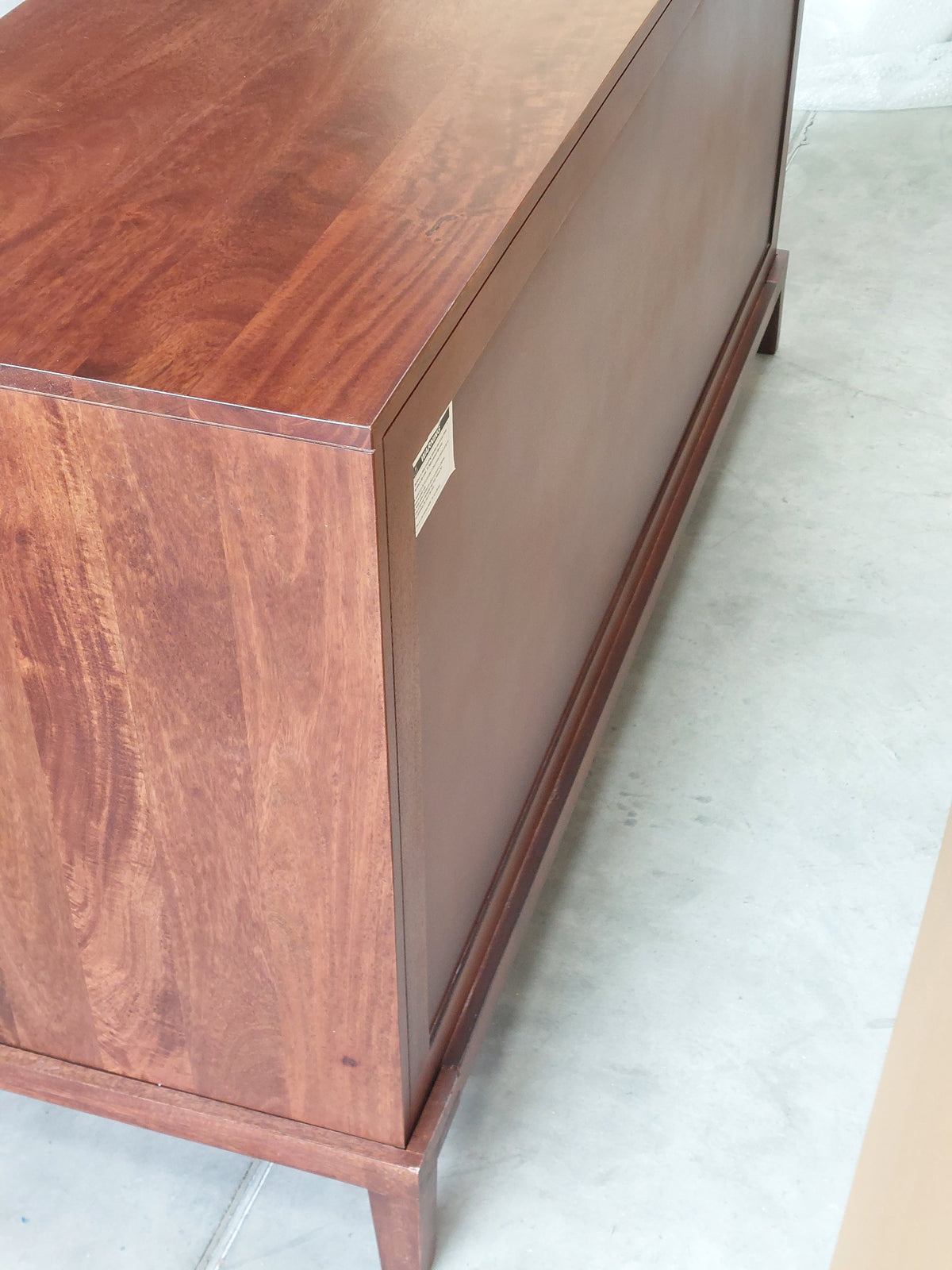Swoon Verne 8 Drawer Chest, Dark Brown