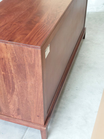 Swoon Verne 8 Drawer Chest, Dark Brown