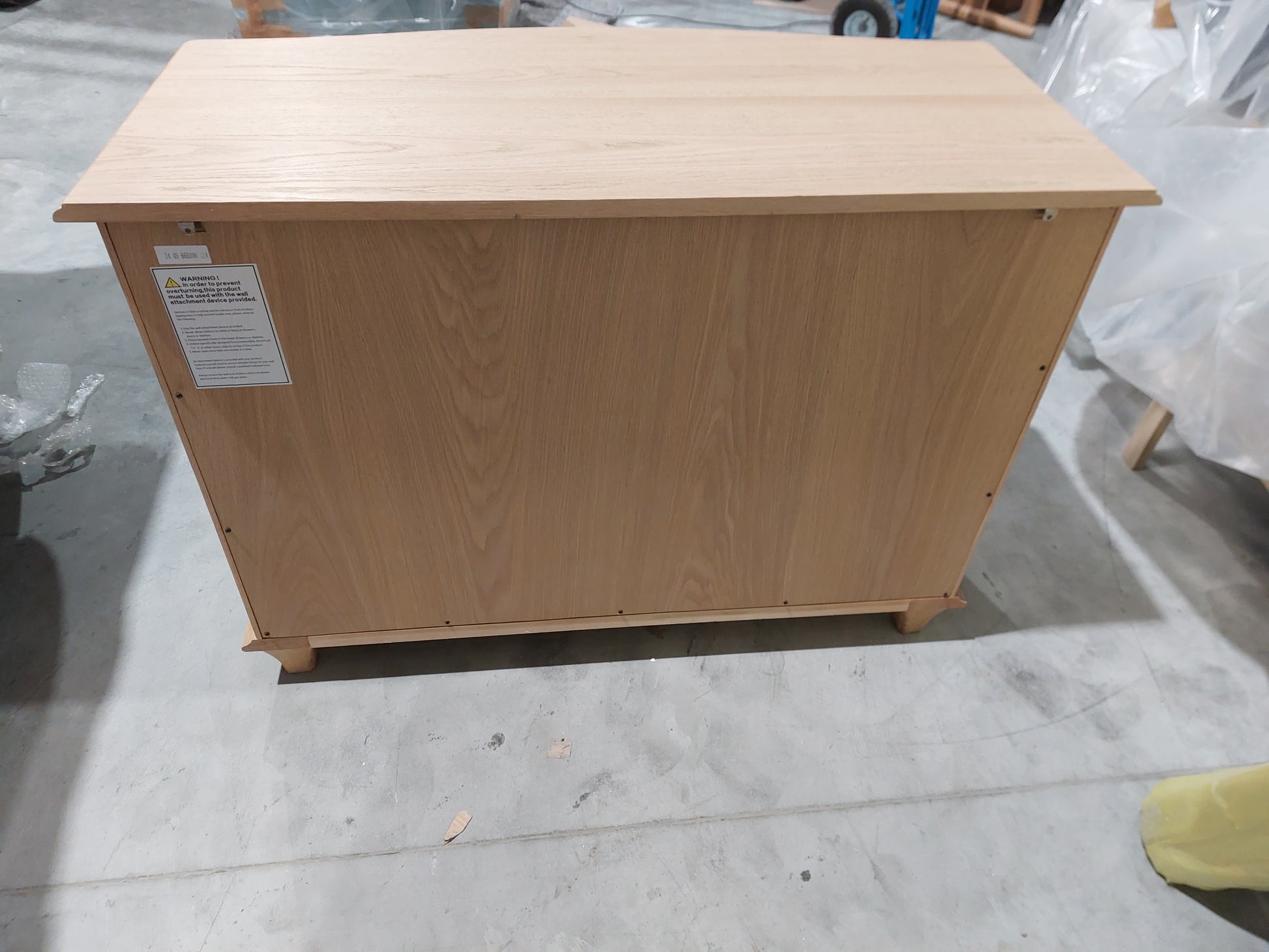 John Lewis Louis 3 Drawer Chest  Oak