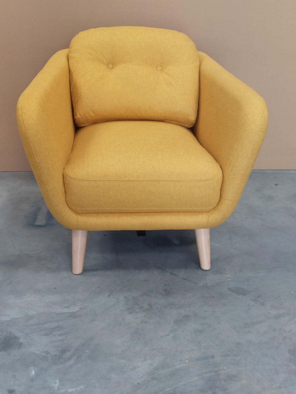 John Lewis Arlo Armchair Brushed Tweed