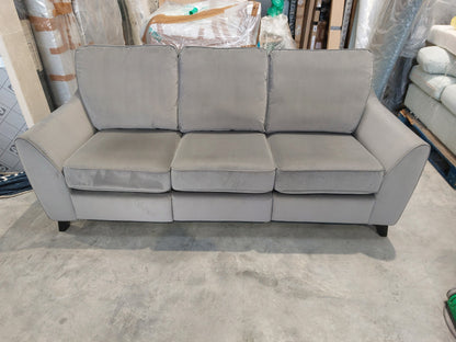 G Plan Vintage The Sixty Eight LHF Large 3 Seater Sofa with Footrest Mechanism, Plush Slate