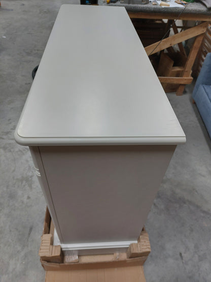 Laura Ashley Clifton 10 Drawer Chest, Grey Bedroom Storage