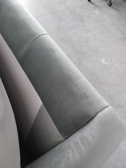 John Lewis Camber Large 3 Seater Sofa Velvet Myrtle Easy Clean Eco