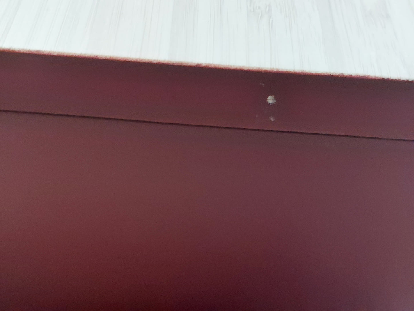 John Lewis Lift Storage Desk Red