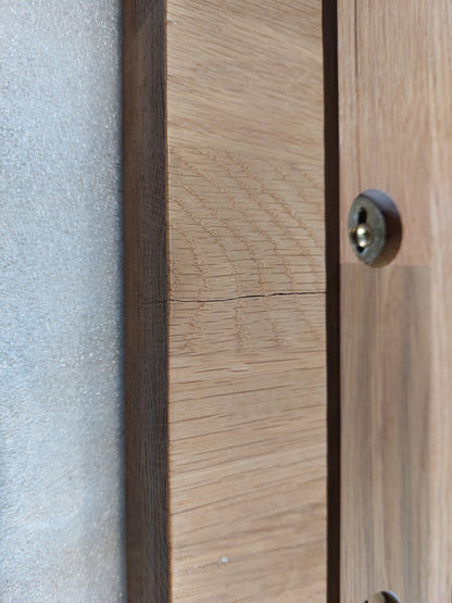 John Lewis Calia 4 Seater Dining Table, Solid Oak