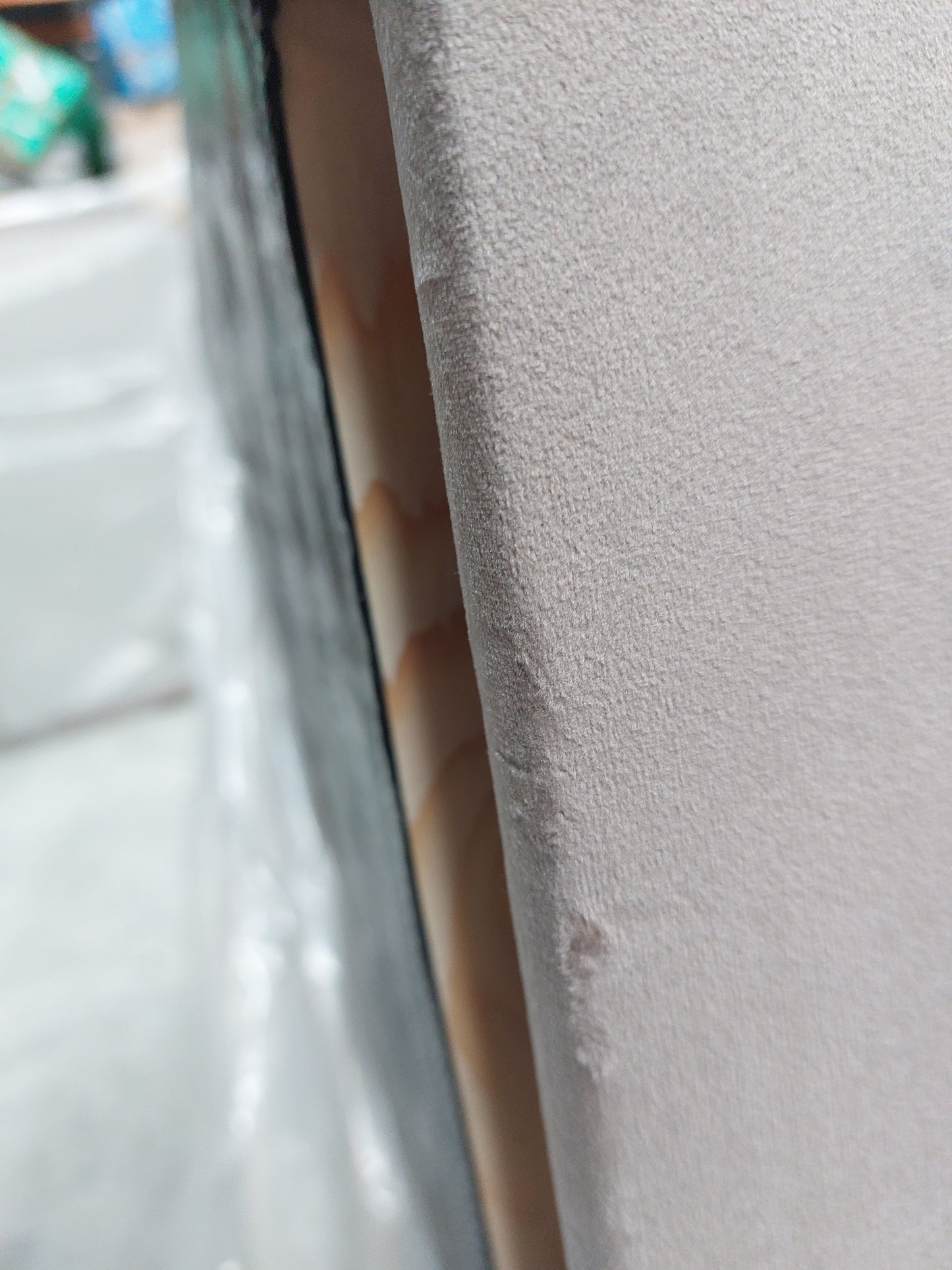 List - Silent Night 2 Draw Divan Base 150 x 200 Mink Smooth Velvet