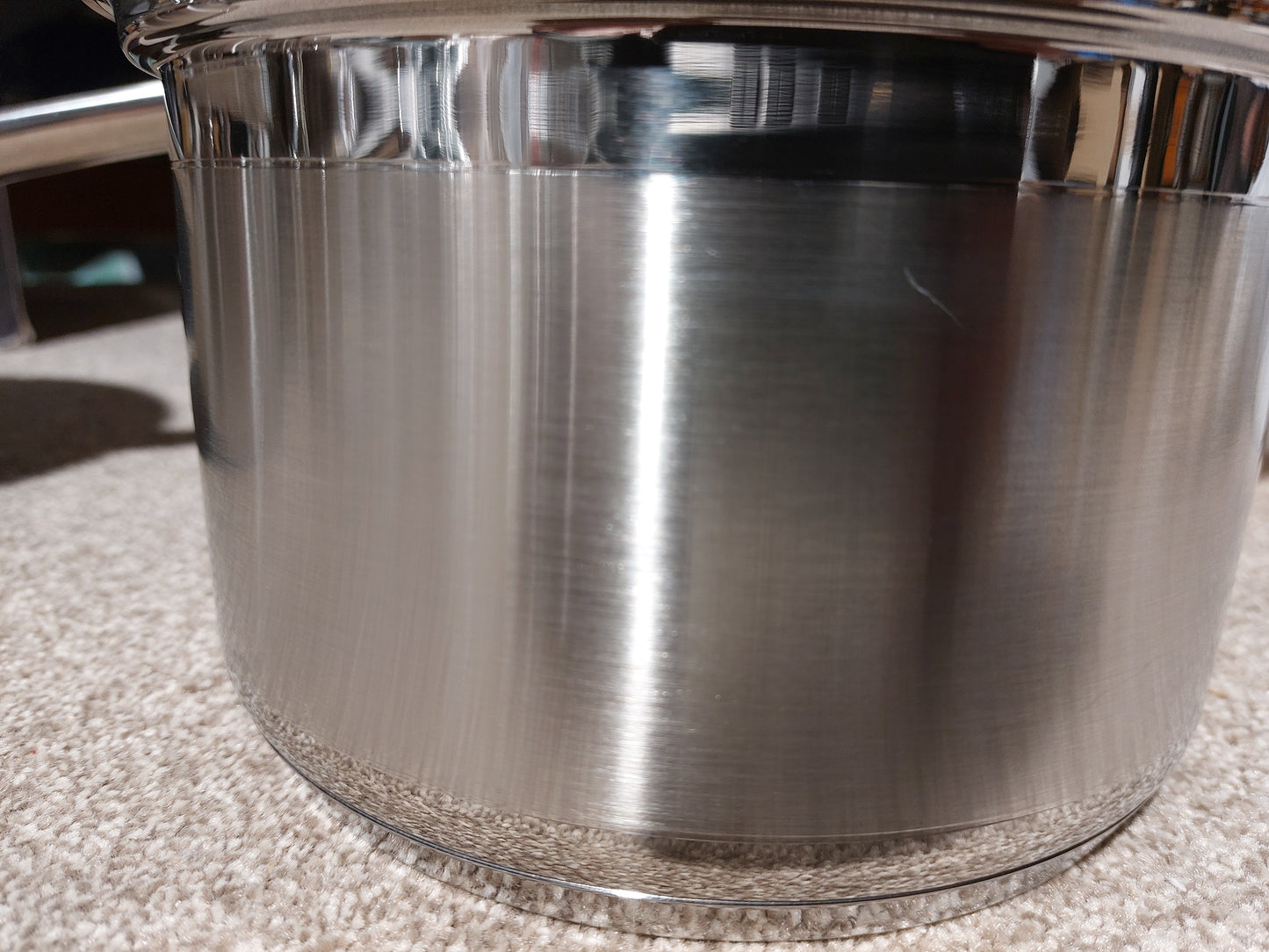 John Lewis Classic Glass Lid Stainless Steel Saucepan Set, 3 Pieces