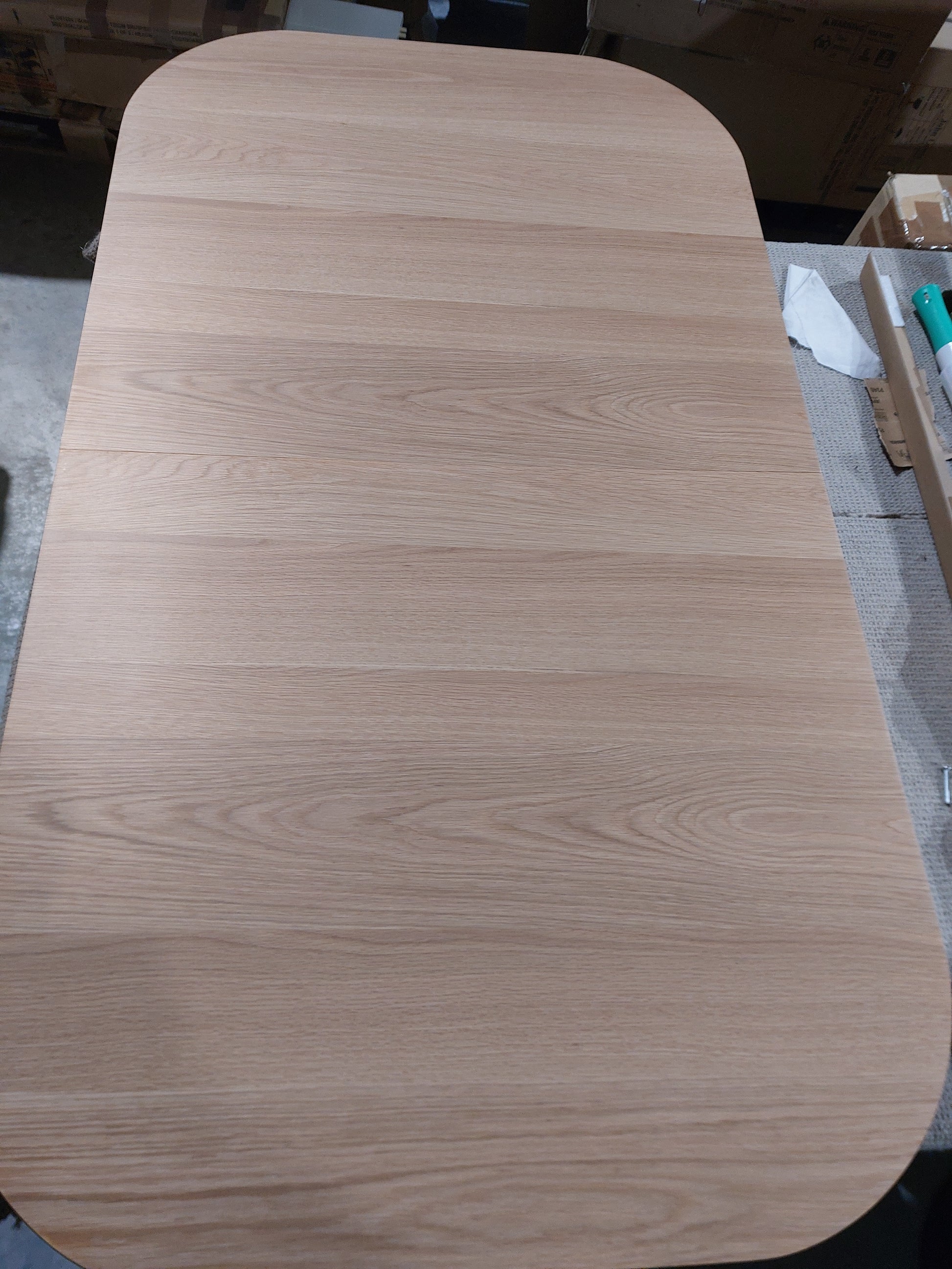 John Lewis ANYDAY Anton 6-8 Seater Extending Dining Table Oak