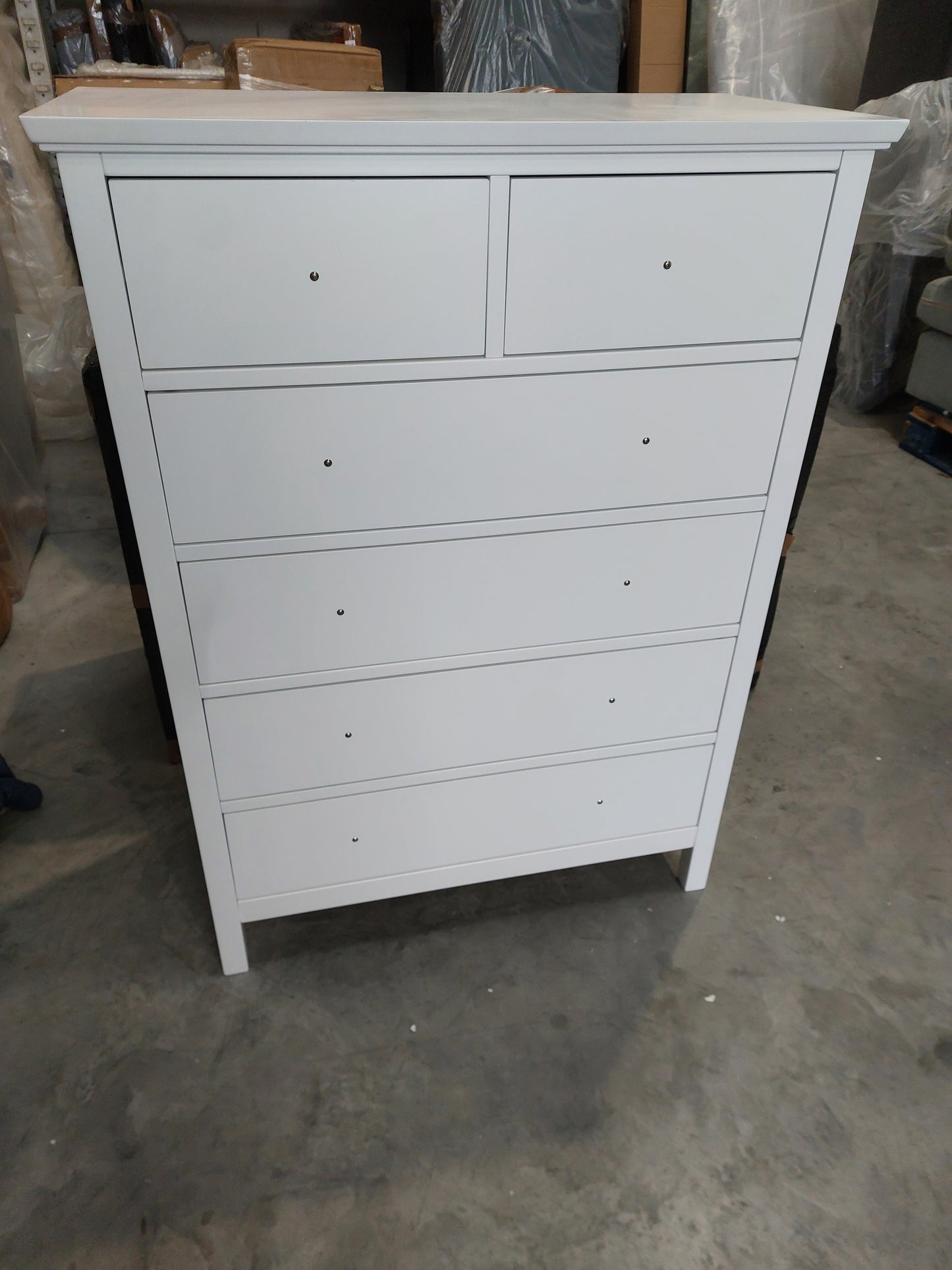 John Lewis Wilton 6 Drawer Chest White