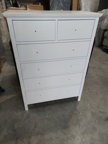John Lewis Wilton 6 Drawer Chest White