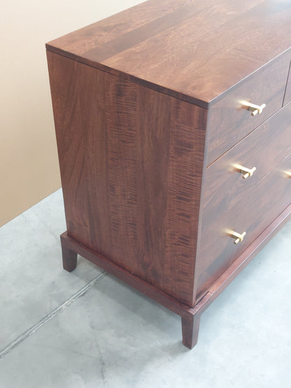 Swoon Verne 8 Drawer Chest, Dark Brown