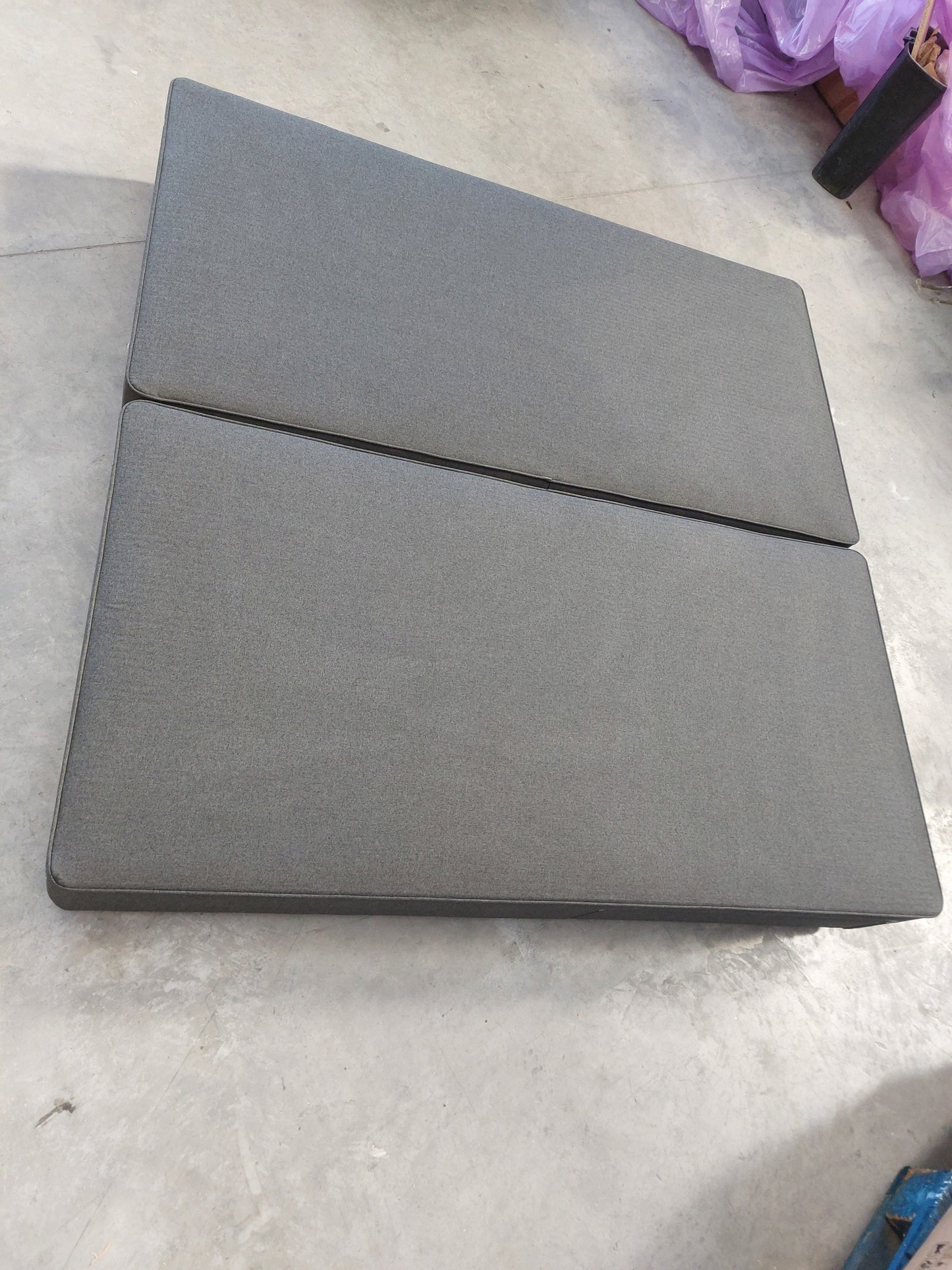 John Lewis Pocket Sprung 2 Drawer Divan Base, Emperor, Brushed Tweed