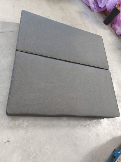 John Lewis Pocket Sprung 2 Drawer Divan Base, Emperor, Brushed Tweed