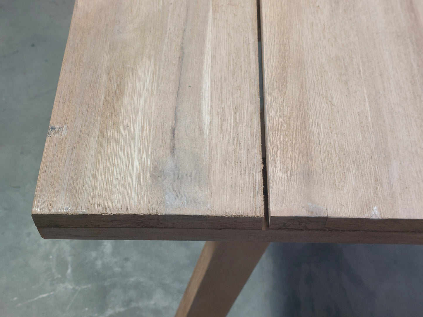 John Lewis Burford Rectangular Garden Dining Table, 190cm Natural