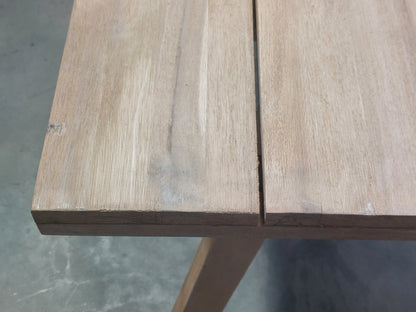 John Lewis Burford Rectangular Garden Dining Table, 190cm Natural