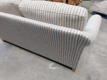 John Lewis Camber Large 3 Seater Sofa, Light Leg, Trio Stripe