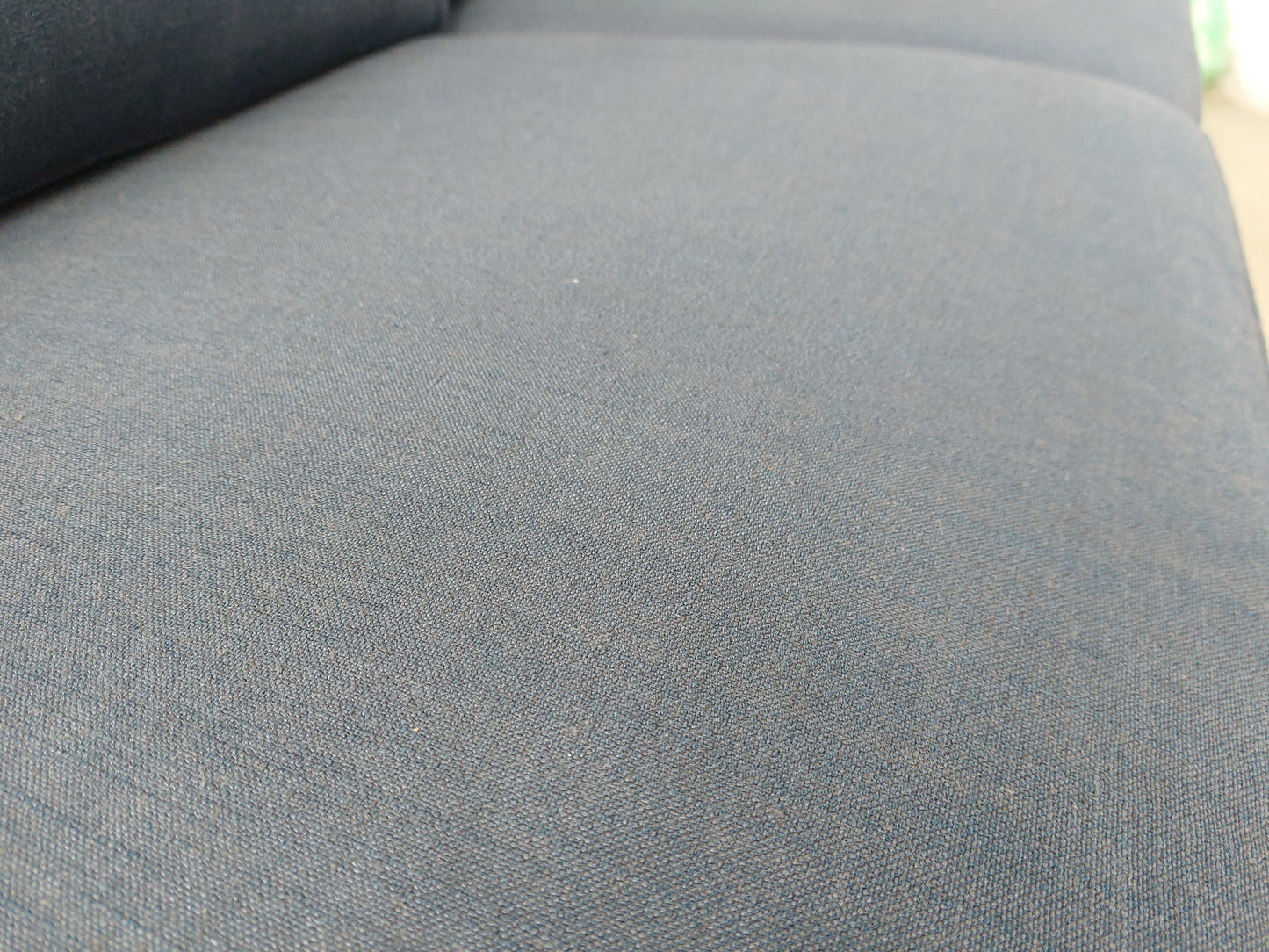 John Lewis Camber Large 3 Seater Sofa Blue Linen