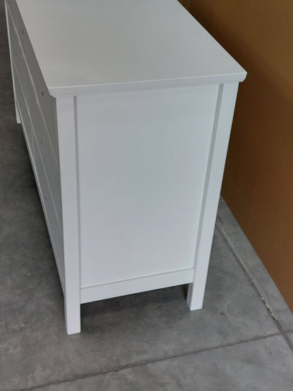 John Lewis Chest of Drawer White Wilton 7 Drawer Chest