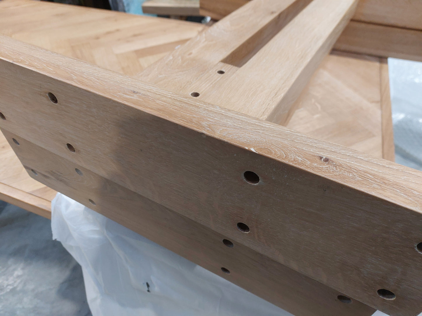 John Lewis Dining Table Estate 6 to 10 Seater Extending Natural