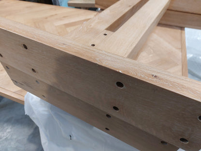 John Lewis Dining Table Estate 6 to 10 Seater Extending Natural