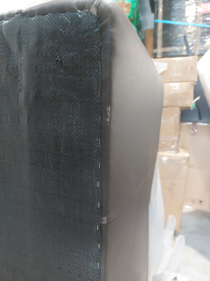 John Lewis Leather Oliver Armchair Dark Chocolate