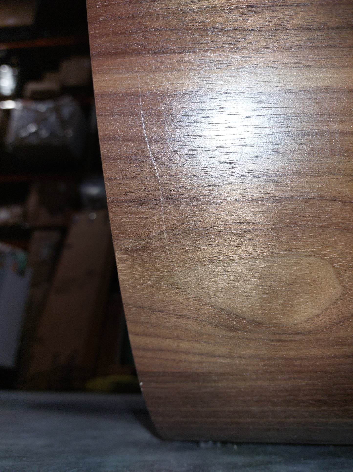 Tom Schneider Swirl Dining Table, Walnut