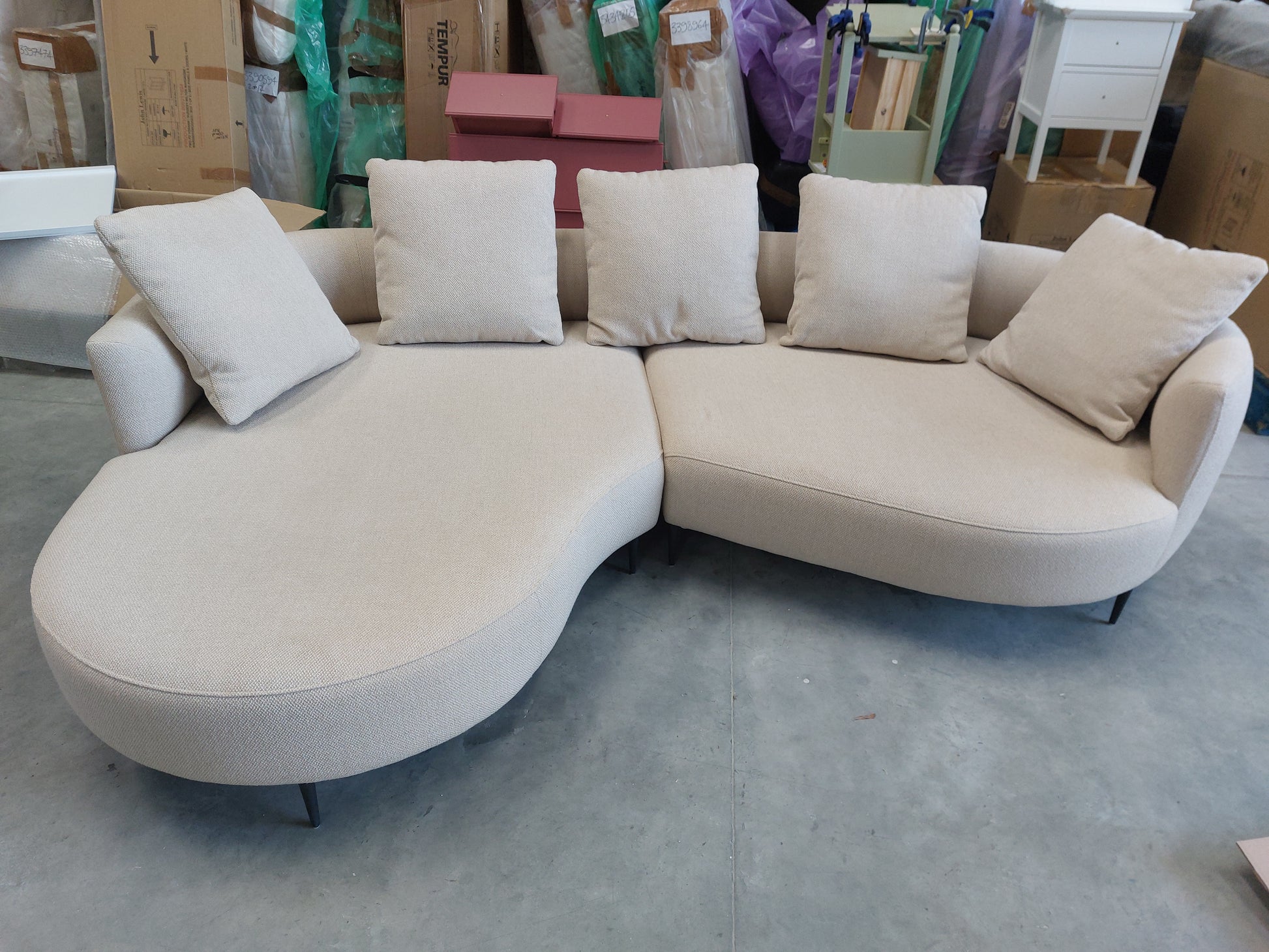 List - John Lewis Lozenge Grand 5 Seater L