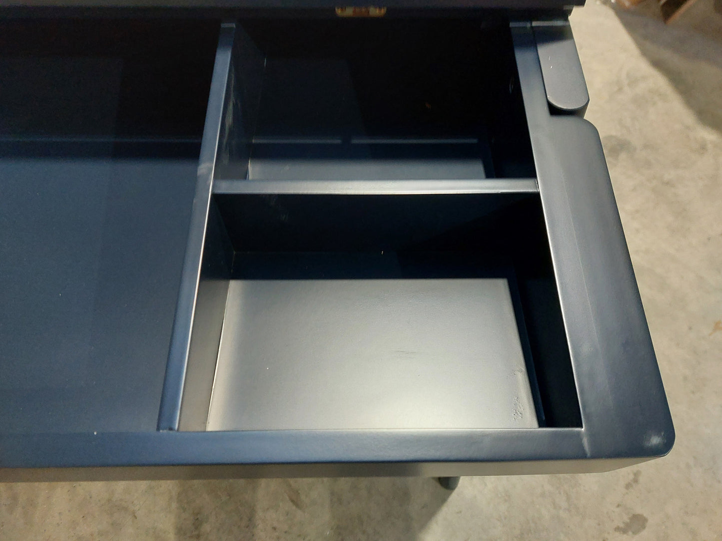 John Lewis Lift Storage Desk Blue
