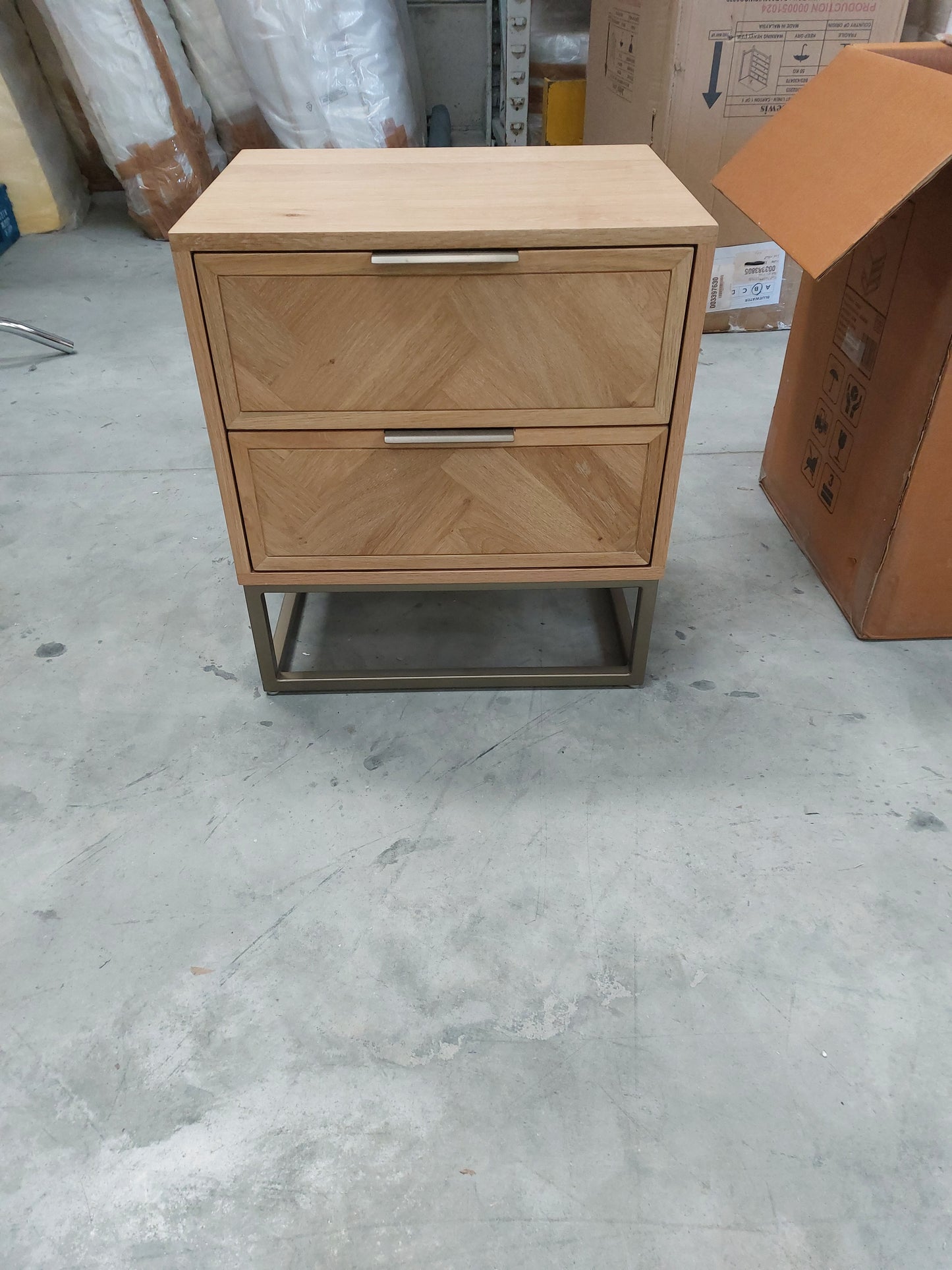 List - John Lewis Estate 2 Drawer Bedside