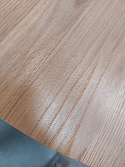 John Lewis Dining Table Calia 4-6 Seater Round Extending Solid Oak