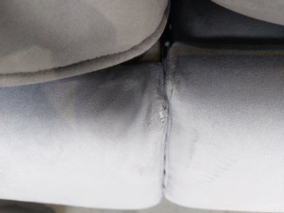 G Plan Vintage The Sixty Eight LHF Large 3 Seater Sofa with Footrest Mechanism, Plush Slate