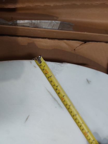 John Lewis Jewel Marble 4 Seater Pedestal Dining Table White Gold