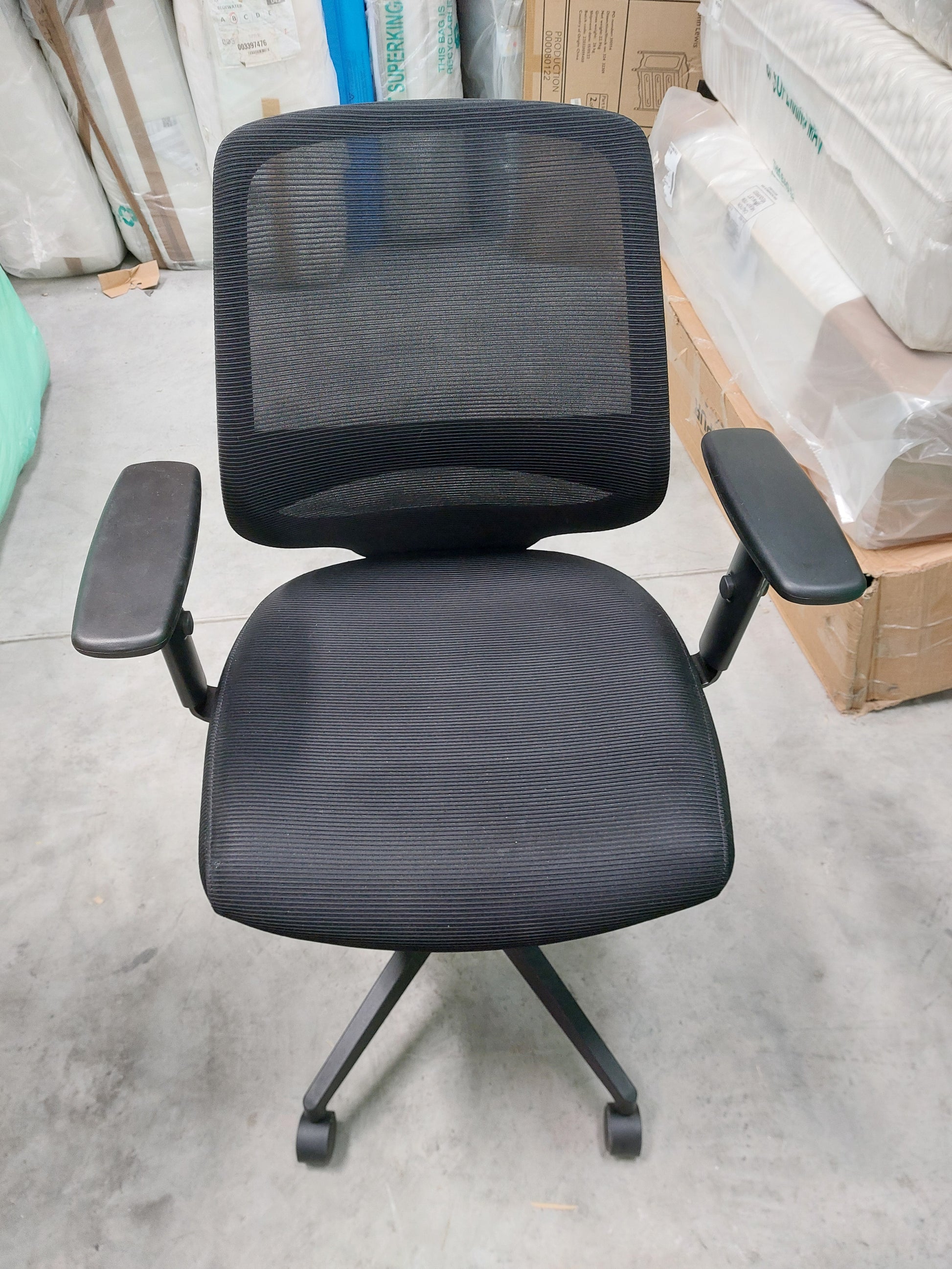 John Lewis ANYDAY Dorsal Office Chair Black