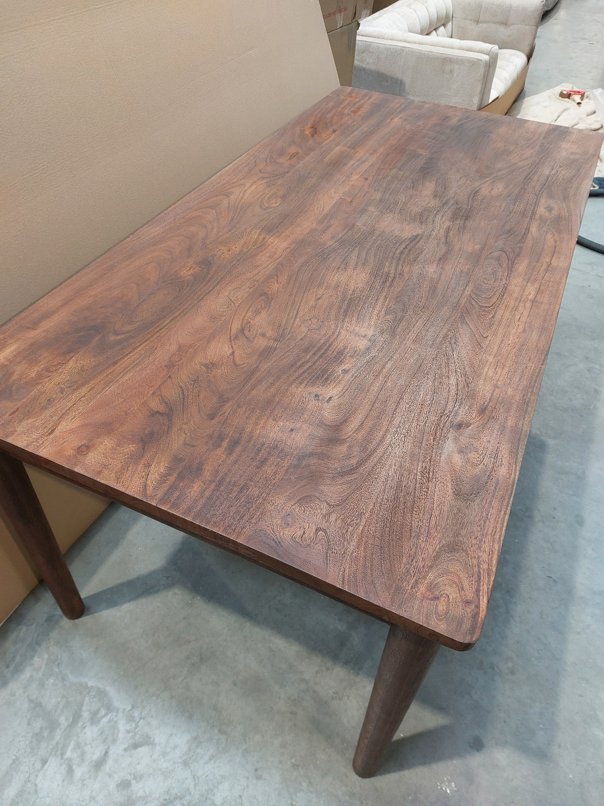 nkuku Anbu Acacia 6 Seater Small Dining Table