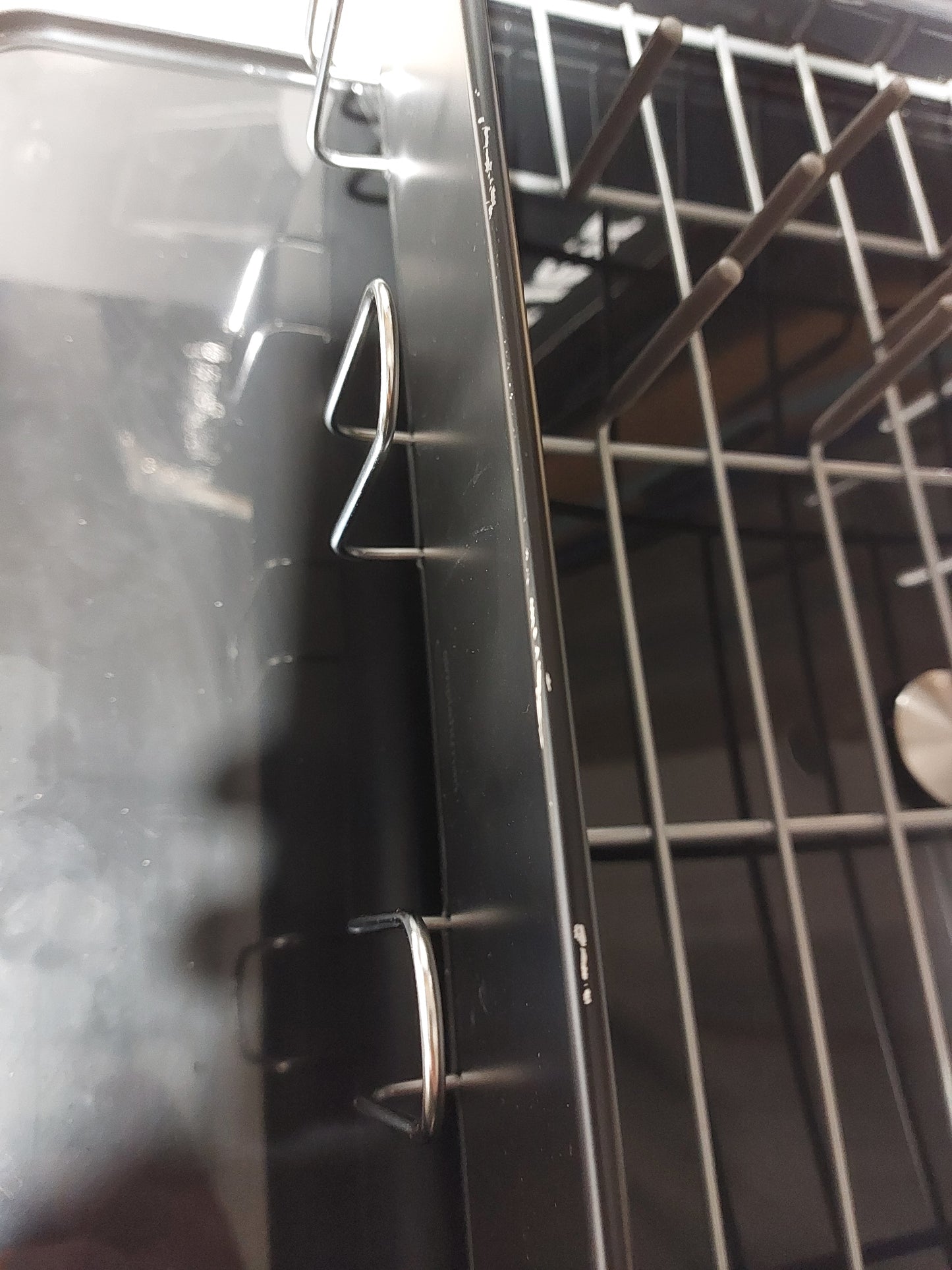 Simplehuman Steel Frame Dish Rack, Matte Black Steel