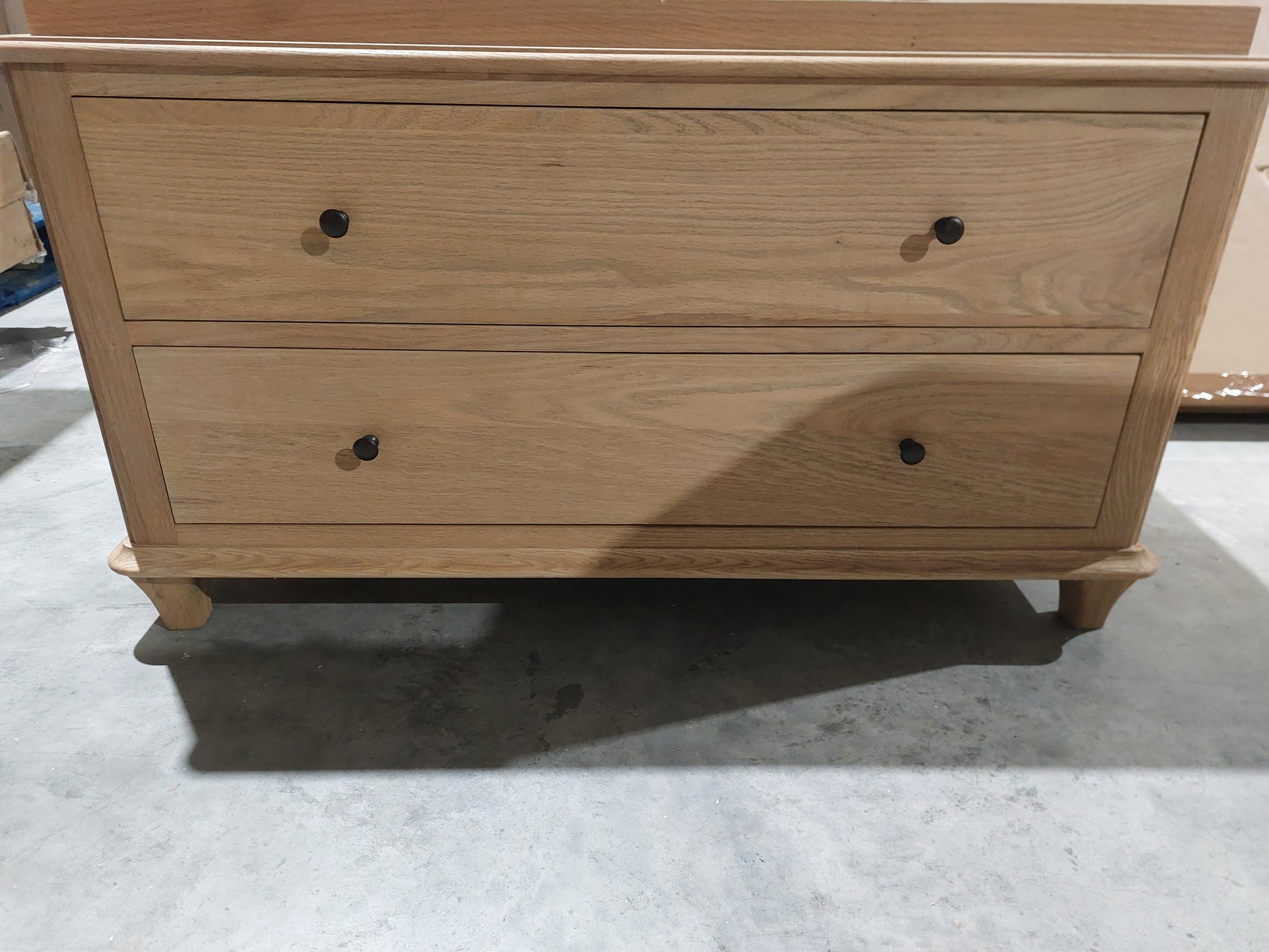 John Lewis Louis Double Wardrobe Oak