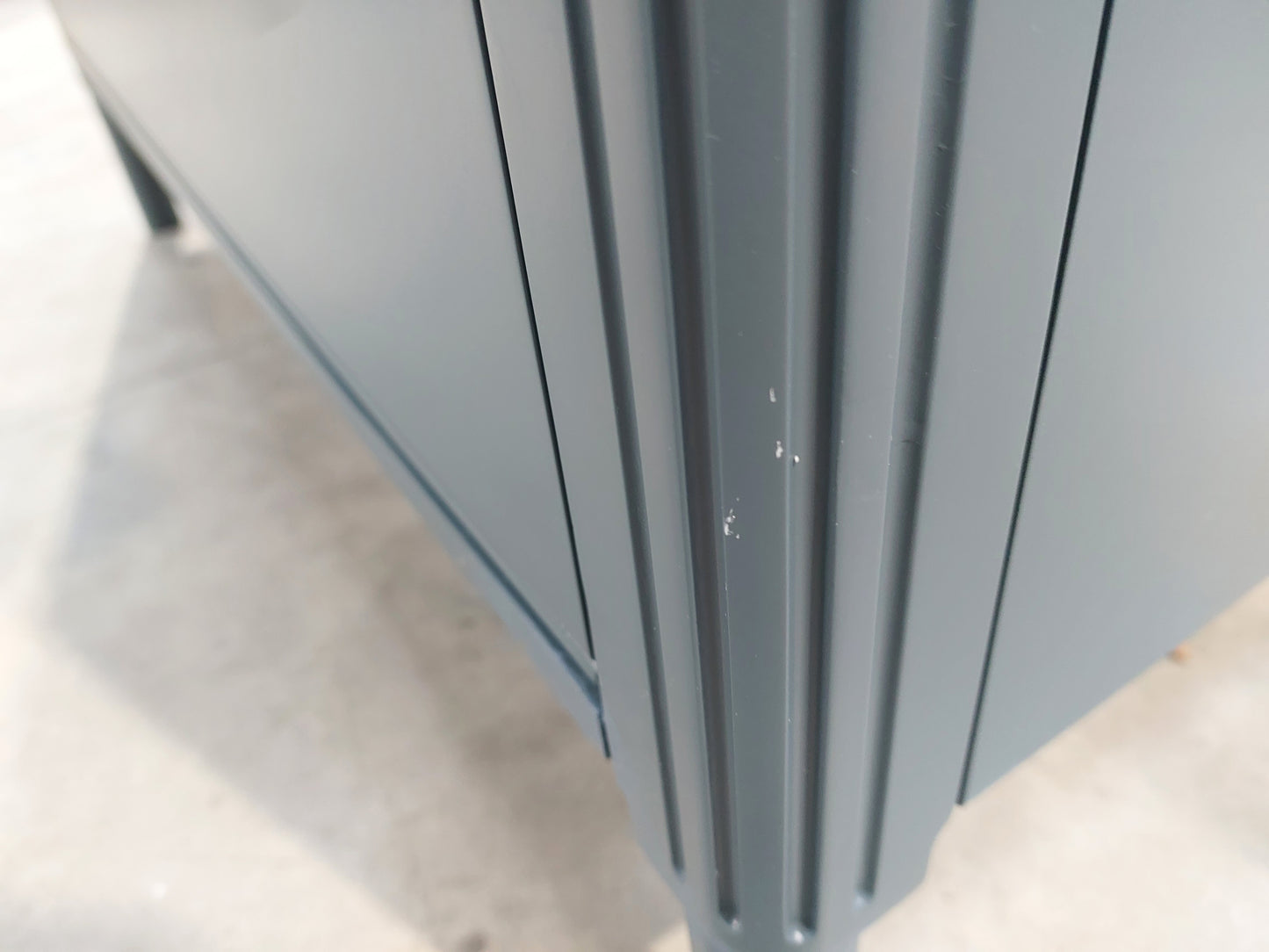 John Lewis Pillar 5 Drawer Chest, Blue